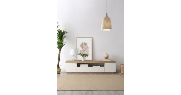 Cuppa coastal shop white tv cabinet